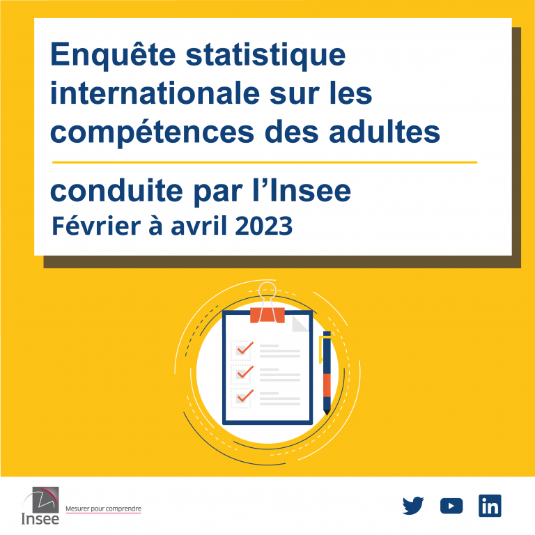 ENQUETE - INSEE - de Février à Avril 2023